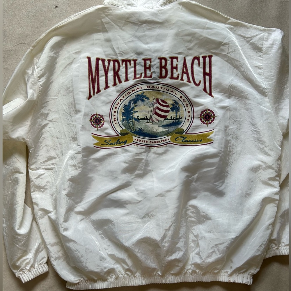 Vintage Myrtle Beach Sailing Classics windbreaker